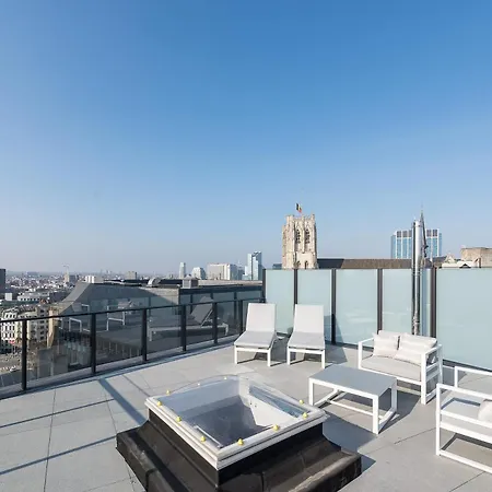 Triplex Penthouse In The Center Aparthotel Brussels